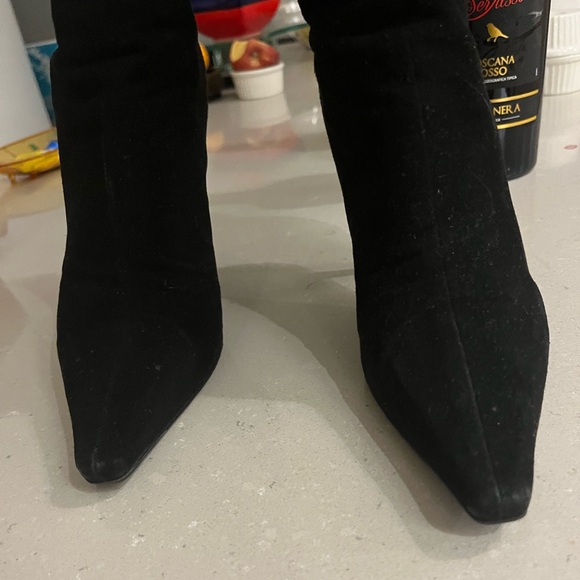 Black suede Jimmy Choo boots - MOVING SALE - Picture 8 of 11